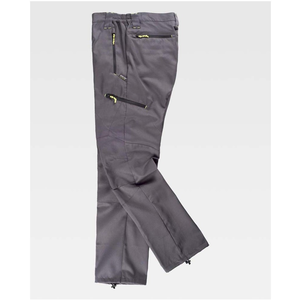 Pantalón  Workteam S9885 Gris