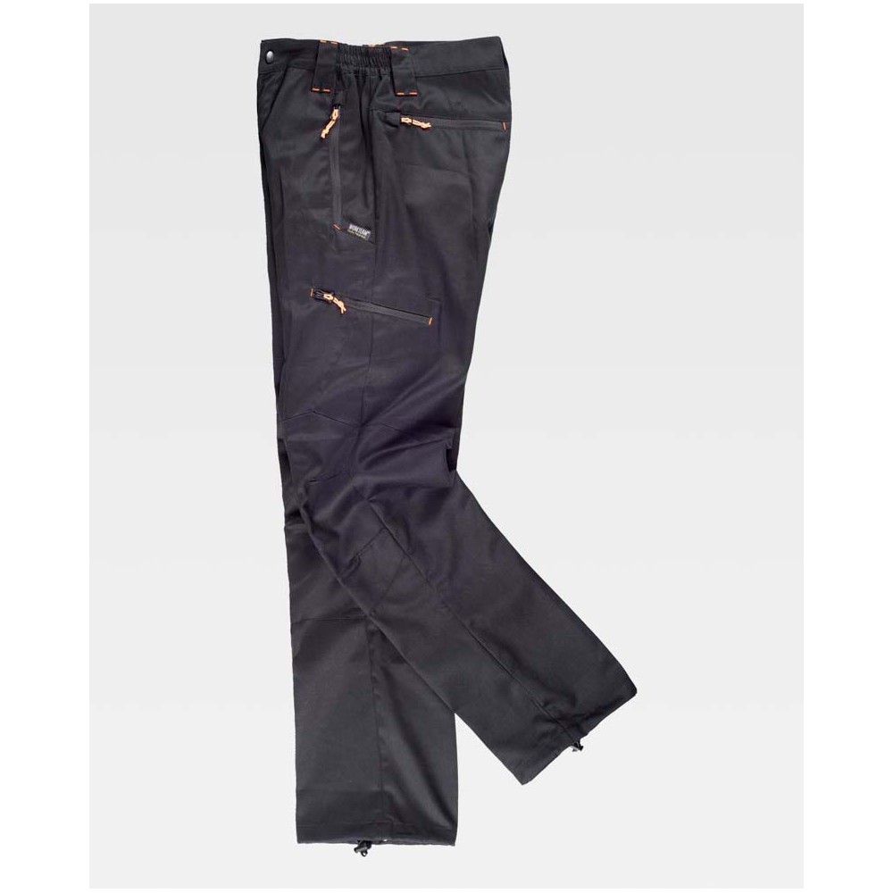 Pantalón  Workteam S9885 Negro