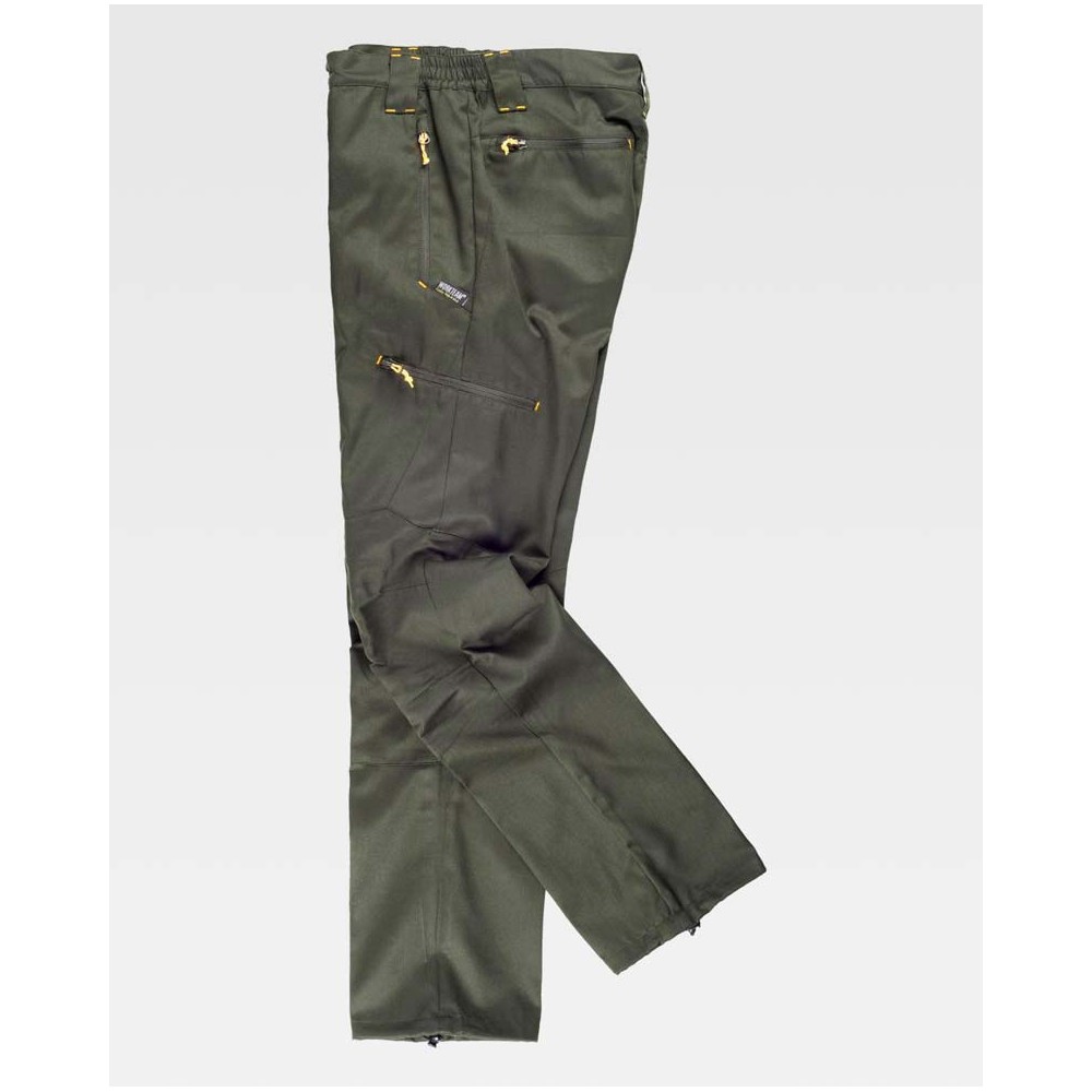 Pantalón  Workteam S9885 Verde Caza