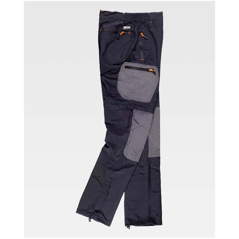 Pantalón  Workteam S9870 Negro/Negro