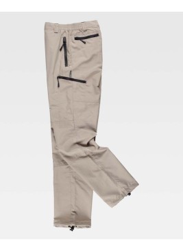 Pantalón Workteam S9860 Beige