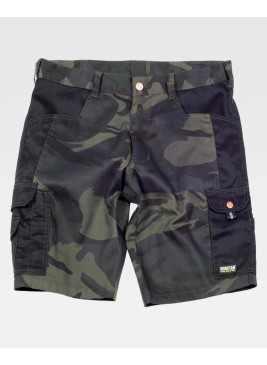 Bermudas Workteam S8516 Camuflaje