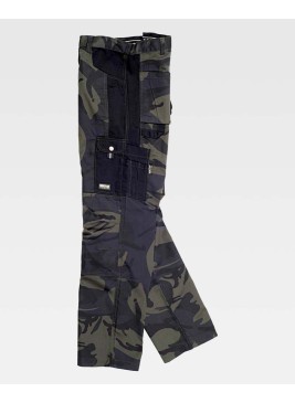 Pantalón Worteam S8515 Camuflaje