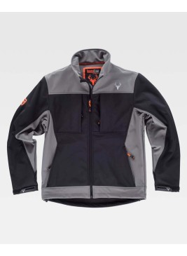 Chaqueta Worteam S8620 Negro/ Gris