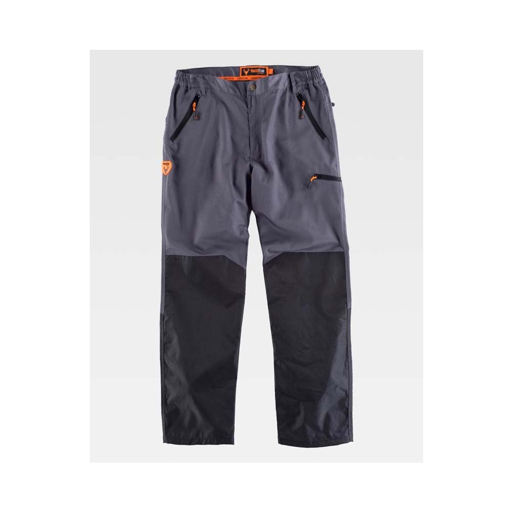Pantalón Workteam S8335 Gris/Negro