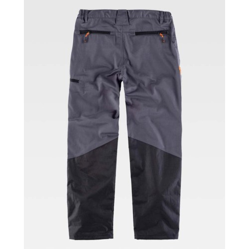 Pantalón Workteam S8335 Gris/Negro
