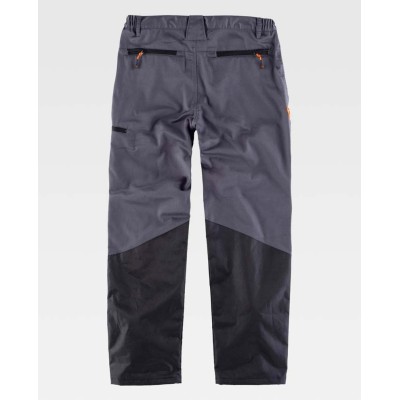 Pantalón Workteam S8335 Gris/Negro