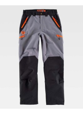 Pantalón Workteam S8320 Gris/Negro