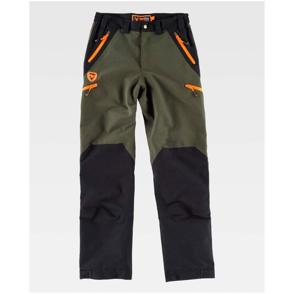 Pantalón Workteam S8320 Verde Caza/Negro