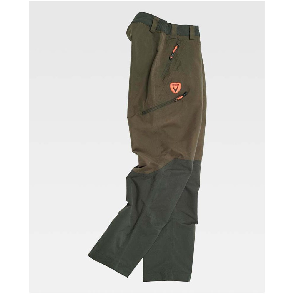 Pantalón Workteam S8320 Verde Oliva/Verde Bosque