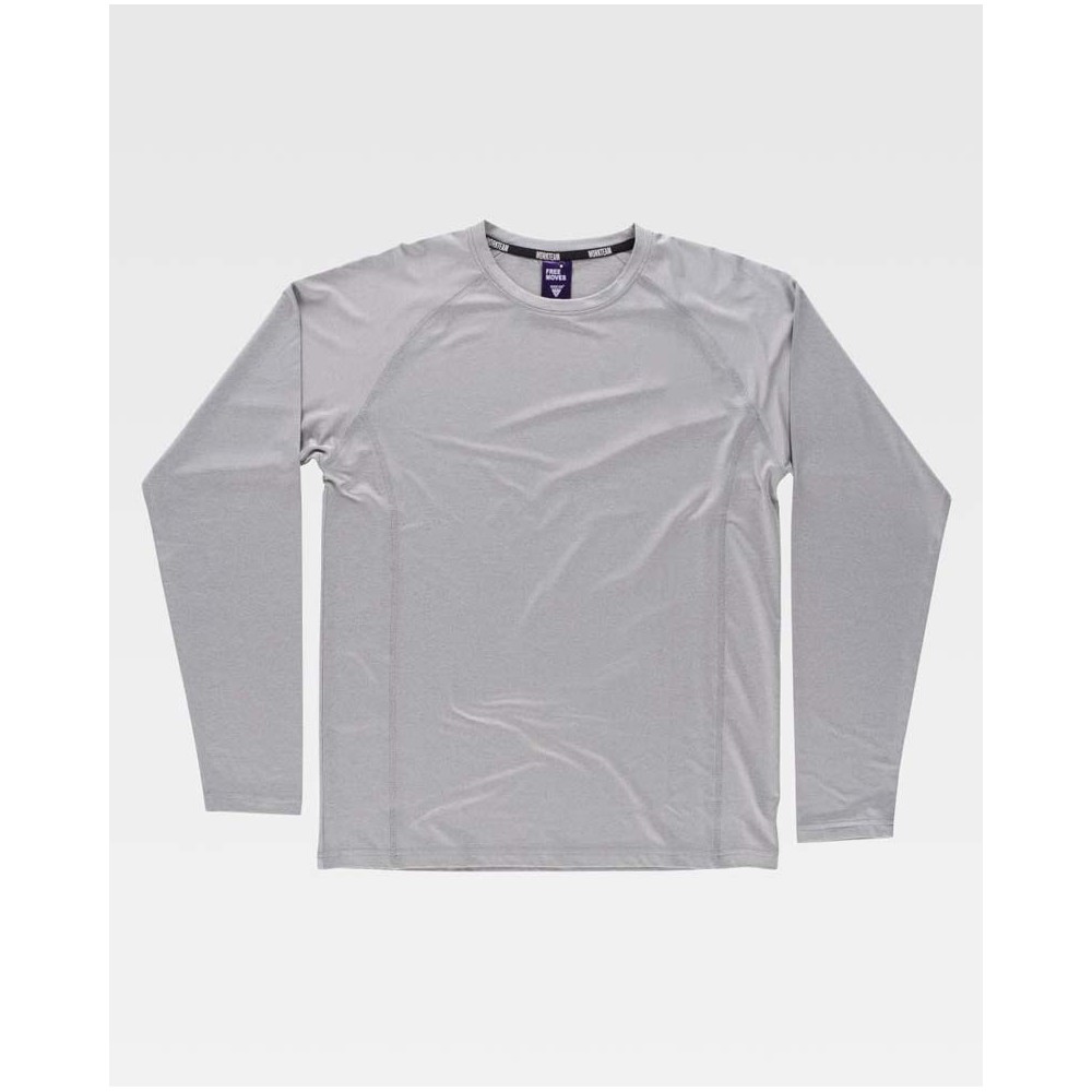 Camiseta Workteam B0068 Gris Claro