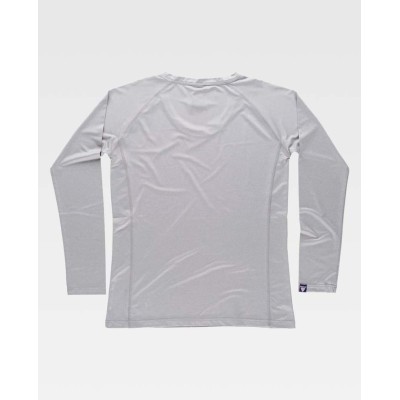 Camiseta mujer Workteam B0069 Gris Claro