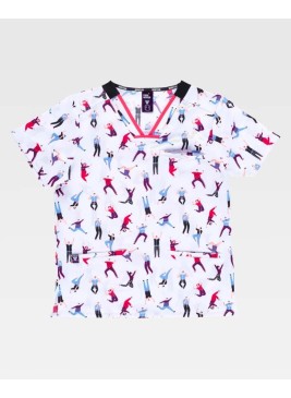 Casaca Workteam B9856 Estampada
