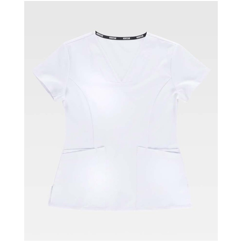 Casaca Sanitaria Workteam B6950 Blanca
