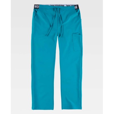 Pantalón Sanitario deportivo Workteam B6910 Turquesa