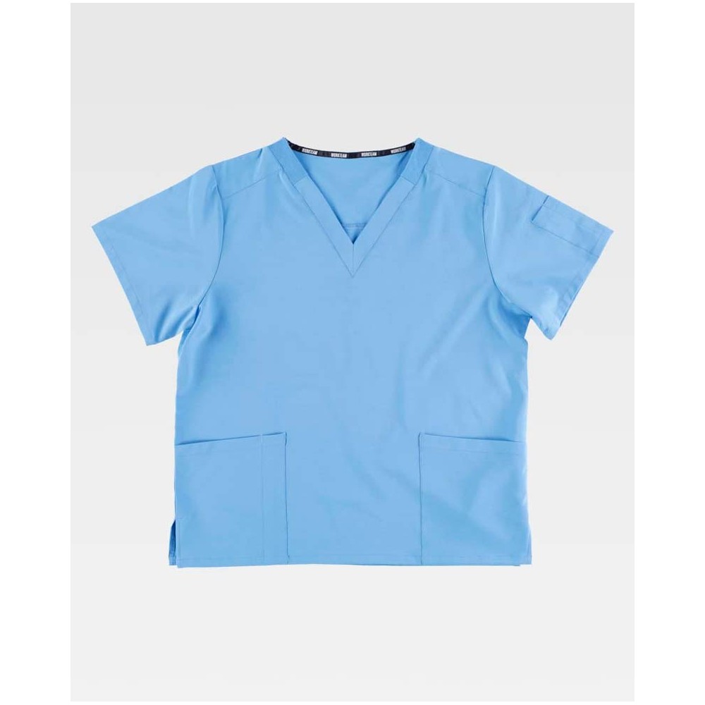 Casaca sanitaria Workteam B6850 Celeste