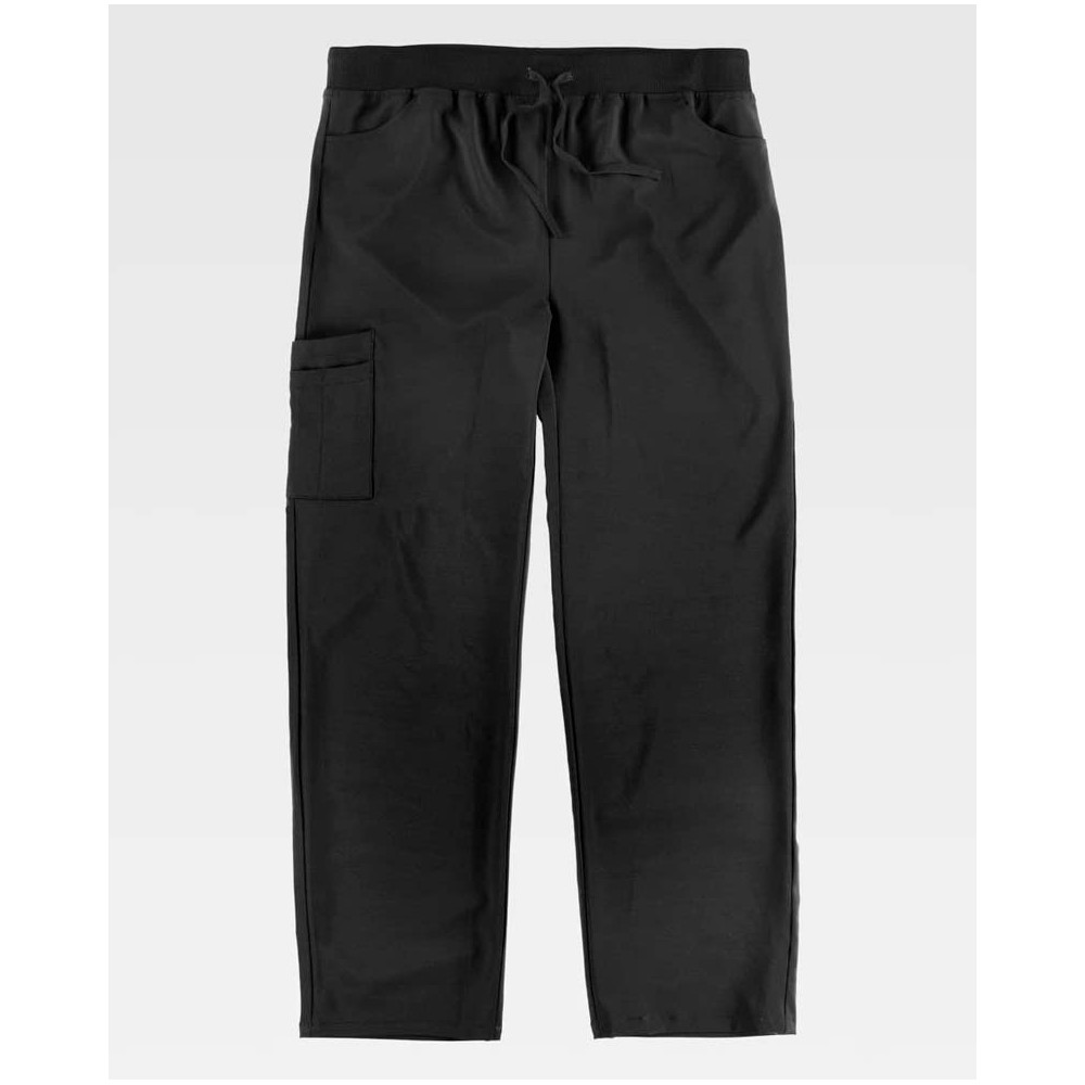 Pantalón sanitario elásticos Workteam B6920 Negro