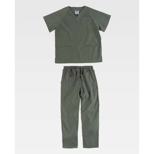 Conjunto Sanitario Workteam B9110 Verde Oliva