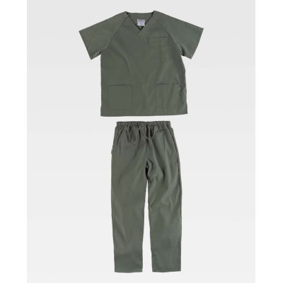 Conjunto Sanitario Workteam B9110 Verde Oliva