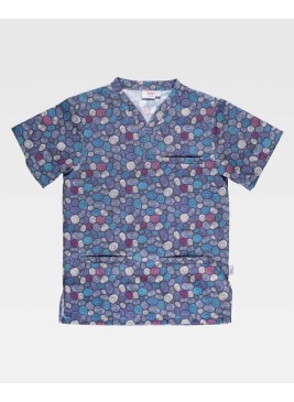 Casaca sanitaria Workteam B9808 Estampada
