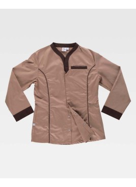 Casaca workteam B6200 Beige/Marrón
