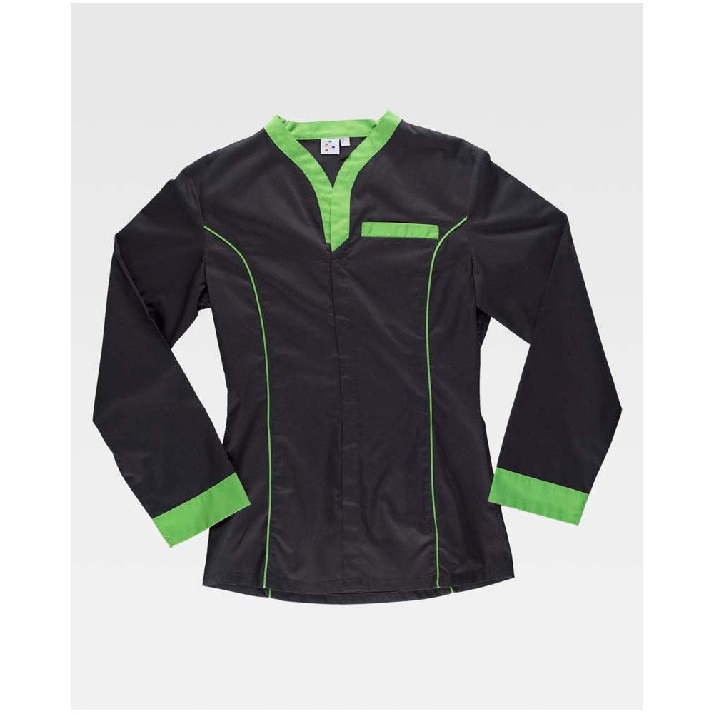 Casaca workteam B6200 Negro/Pistacho