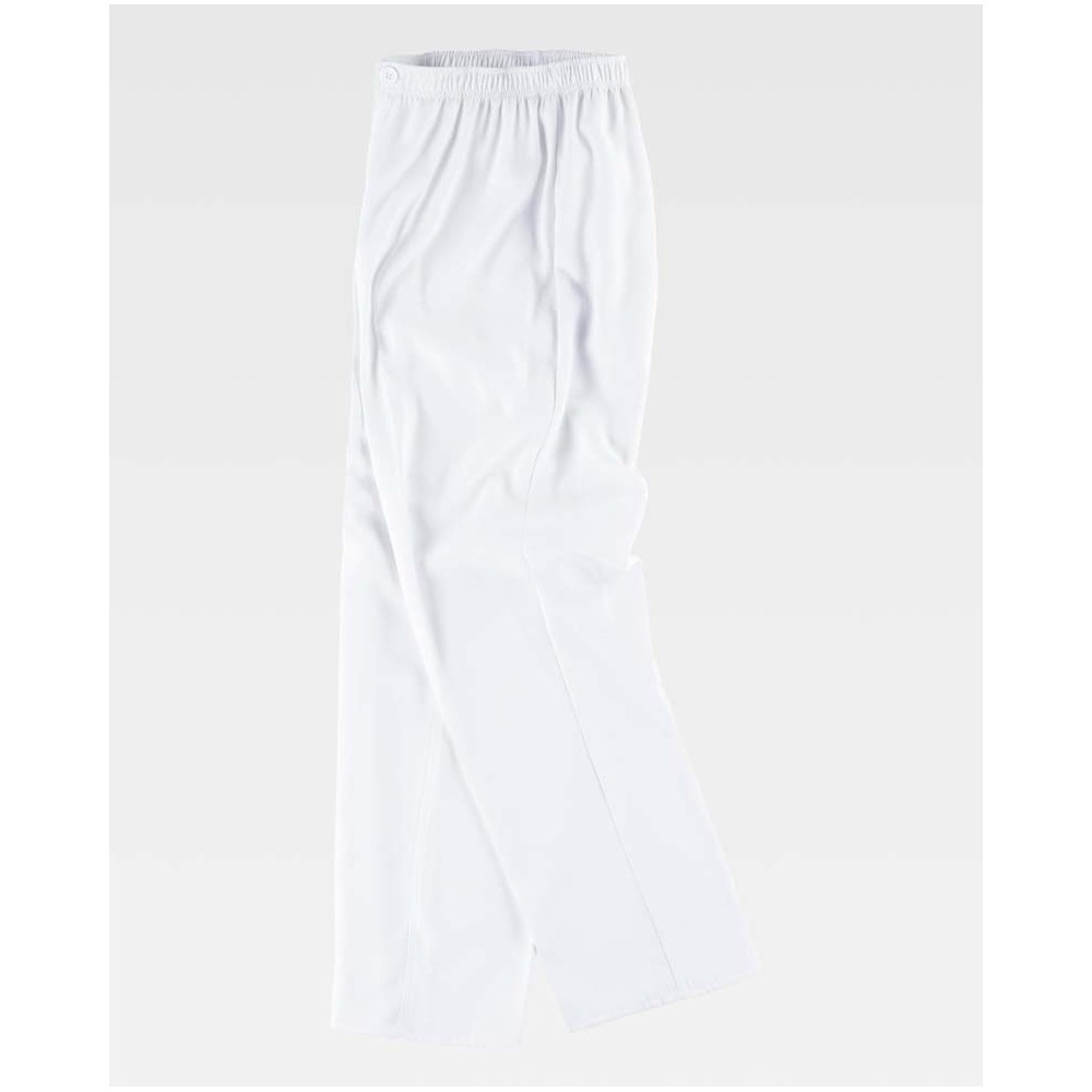 Pantalón sanitario de mujer Workteam B9501 Blanco