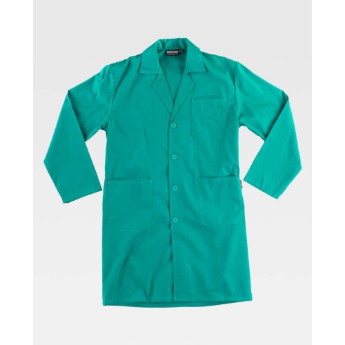 Bata de trabajo Workteam B7100 Verde