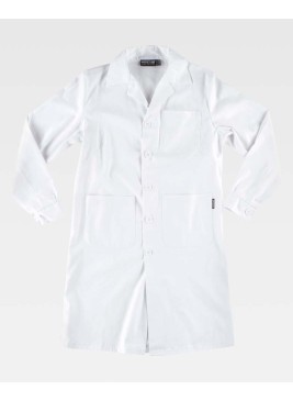 Bata sanitaria Workteam B6111 Blanco