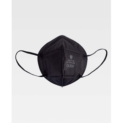 Mascarilla FFP2 Workteam MSK9055 Negro