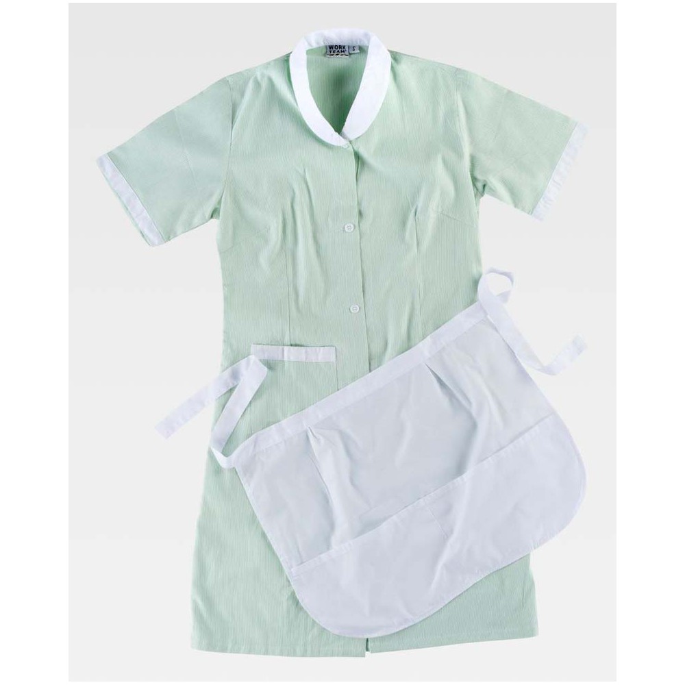 Conjunto de limpieza Workteam B6300 Verde-Blanco