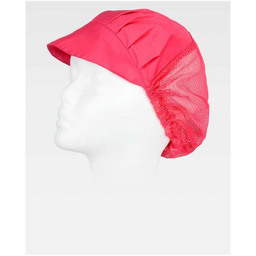 Cofia especial alimentación Workteam M601 Fucsia