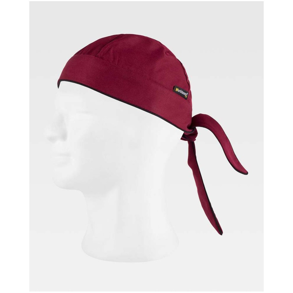 Bandana de cocinero Workteam M605 Granate