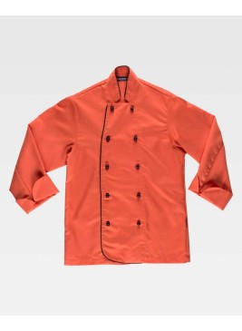 Chaquetilla de cocina Workteam B9205 Coral