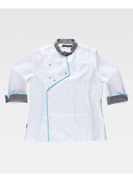 Chaqueta Workteam B9242 Blanco/Gris