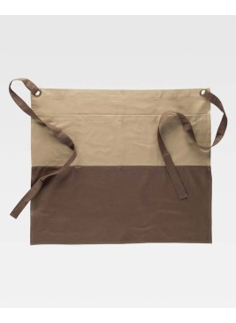 Delantal  Workteam M751 Beige/Marrón