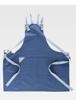 Delantal Workteam M752 Azul/Celeste
