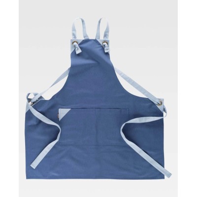 Delantal Workteam M752 Azul/Celeste