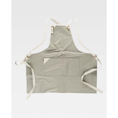 Delantal Workteam M752 Verde Oliva/Verde Topo