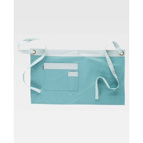 Delantal Workteam M755 Verde Agua/Verde Agua Claro