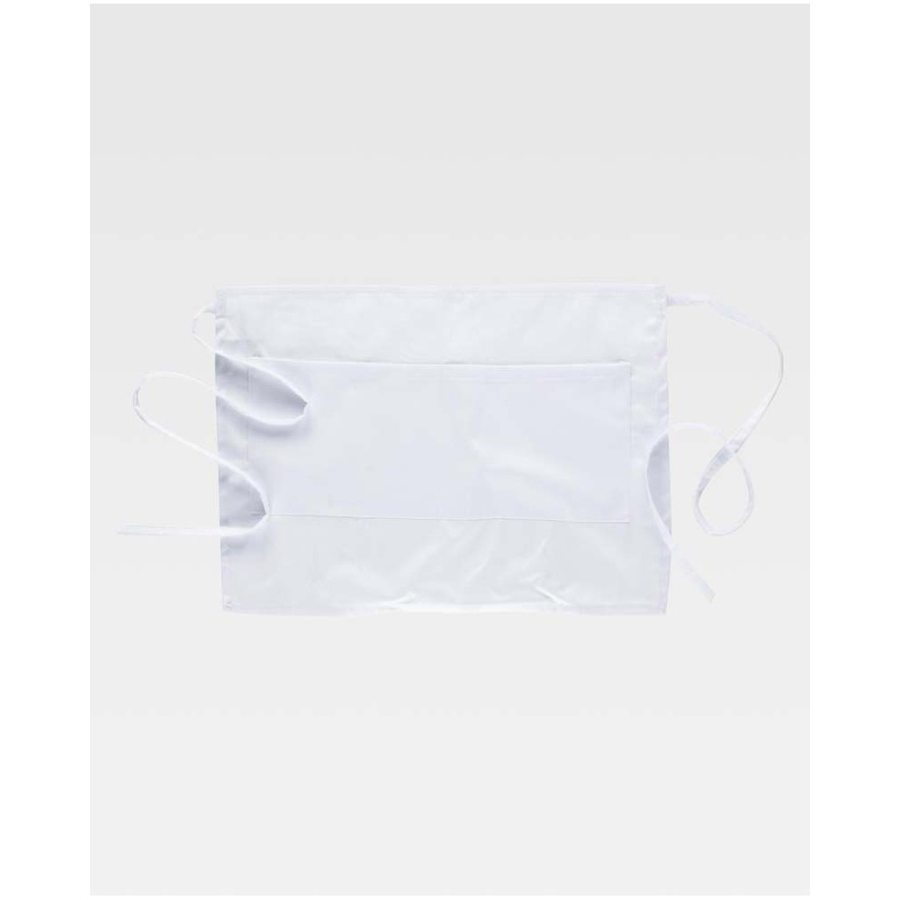 Delantal corto de camarero Workteam M101 Blanco