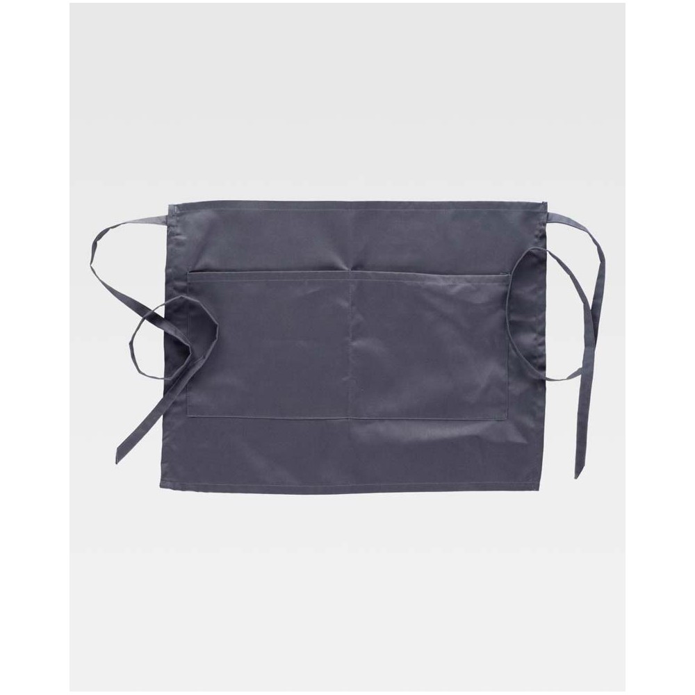 Delantal corto de camarero Workteam M101 Gris