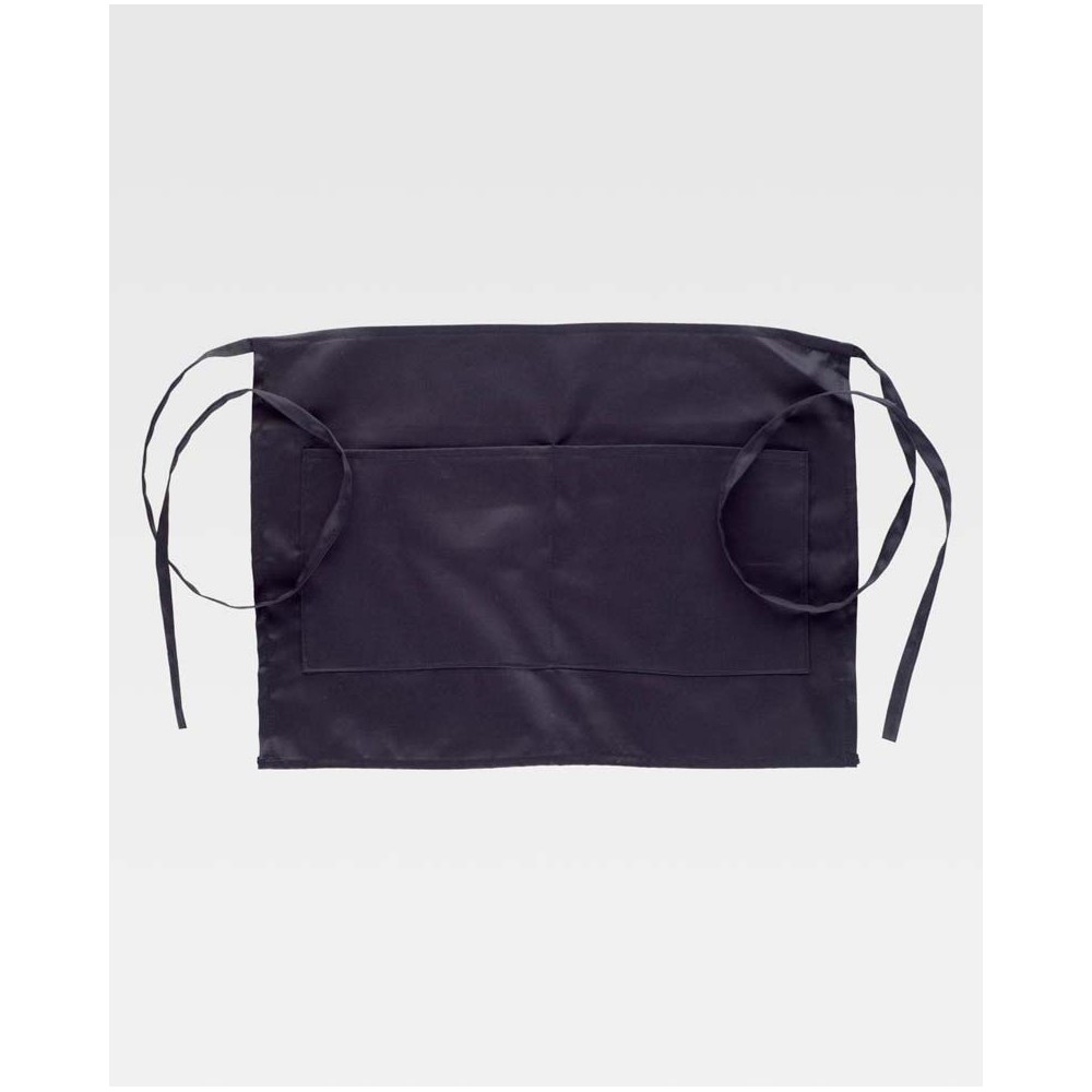 Delantal corto de camarero Workteam M101 Negro