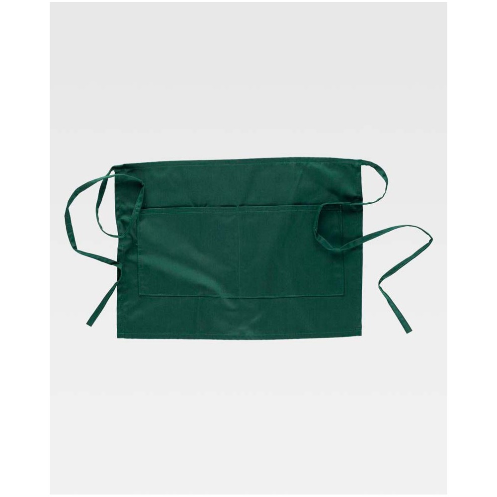 Delantal corto de camarero Workteam M101 Verde Oscuro