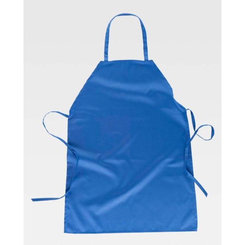 Delantal de cocina Workteam M300 Celeste