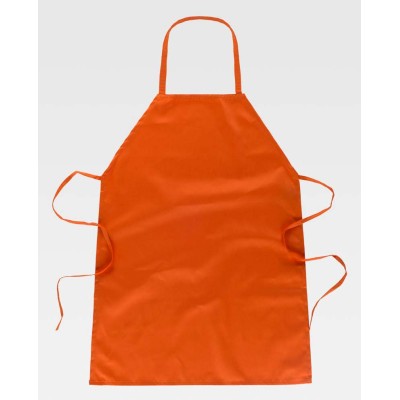 Delantal de cocina Workteam M300 Naranja