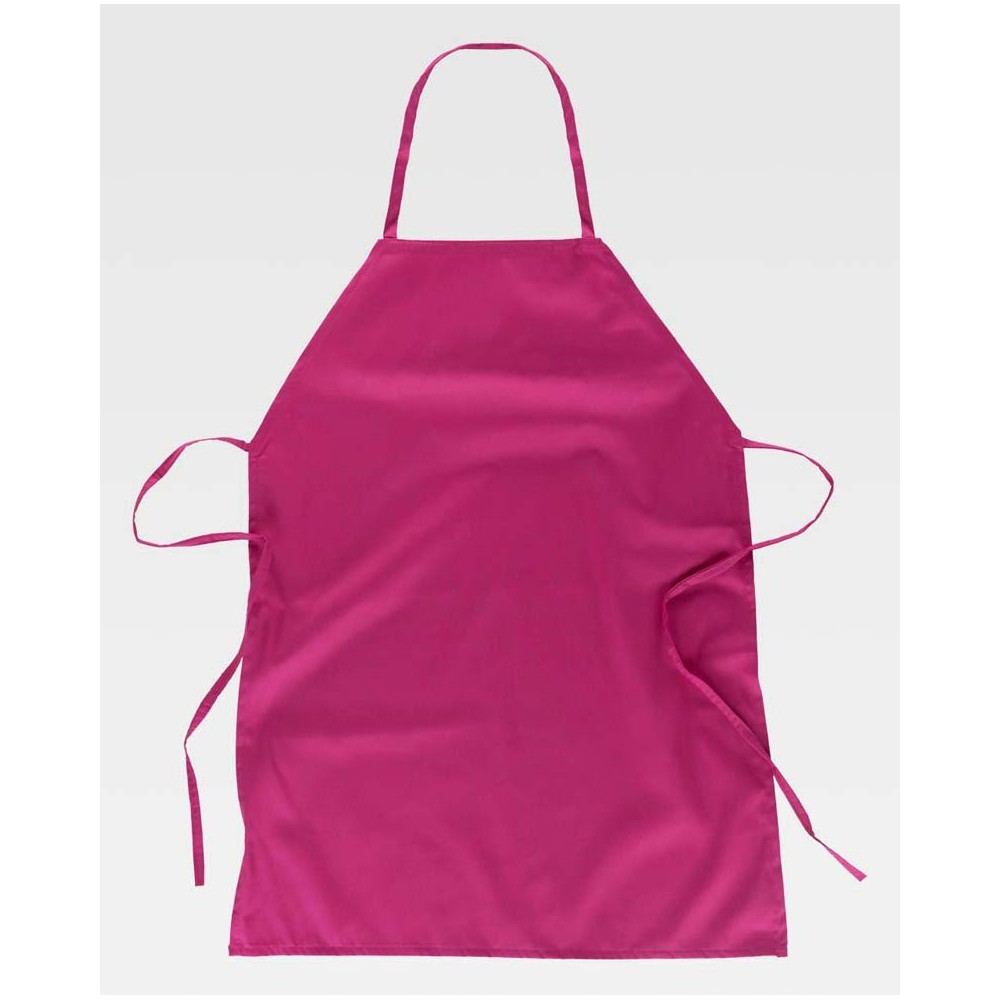 Delantal de cocina Workteam M300 Fucsia