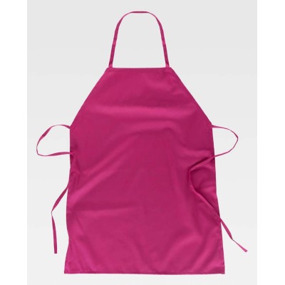 Delantal de cocina Workteam M300 Fucsia