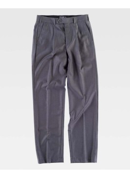 Pantalón Workteam B9015 Gris