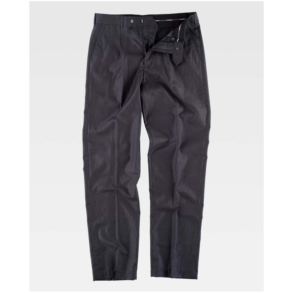 Pantalón Workteam B9015 Gris Oscuro